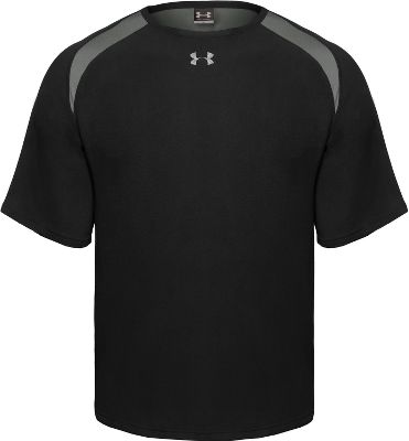 Baseball - Under Armour Men's Cage Microfleece Short Sleeve Top - Baseball Performance Shirts