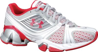 Under Armour Women's Wht/Red Proto Speed II Training Shoes