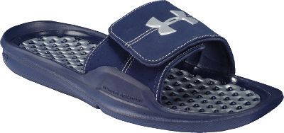 Under Armour Playmaker Massage Navy/Silver Slides