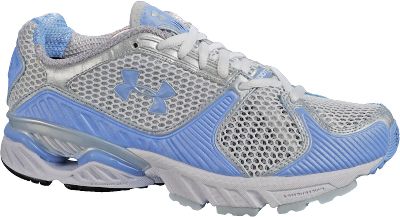 Under Armour Women's Sil/Blu Illusion Running Shoes