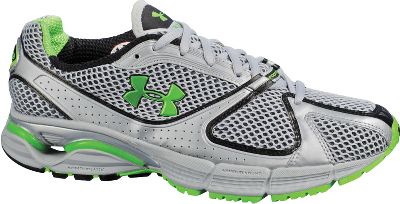 Under Armour Men's Green/Sil Spectre Running Shoes