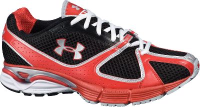 Under Armour Men's Blk/Red Spectre Running Shoes