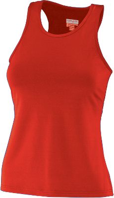 Augusta Ladies Red Racerback Tank Top