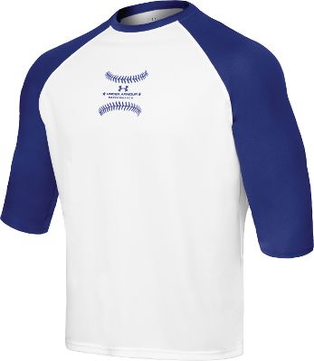 Baseball - Under Armour Men's 3/4 Sleeve Graphic Baseball T-Shirt - Softball T-Shirts
