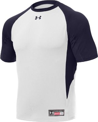 Under Armour Diamond Series Wht/Nav Training Shirt