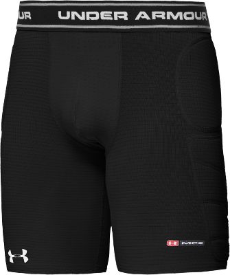 Under Armour Men's Black Rundown Sliding Shorts