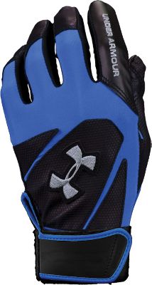Under Armour Youth Clean Up III Blk/Roy Batting Gloves