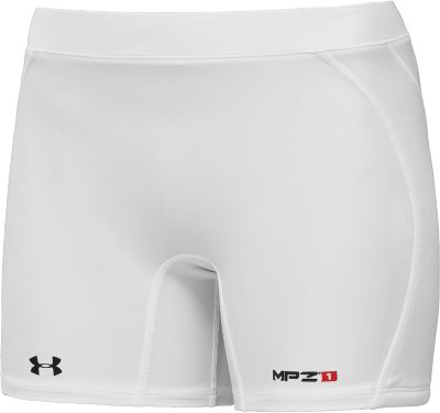 Under Armour Women`s White Torque Sliding Short