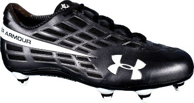 Under Armour SoFlo Low Detach Blk/Wht Football Cleats