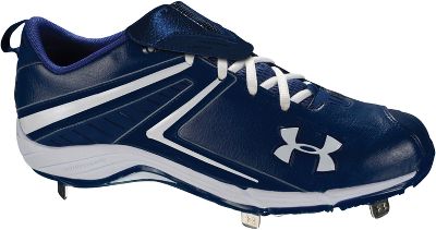 Under Armour Women's Glyde II Blue/Wht Metal Cleats