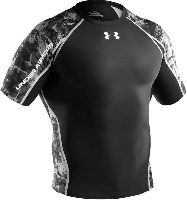 Under Armour Men's Black Battle Compression Shirt