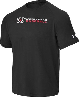 Under Armour Men's Black Baseball T-Shirt