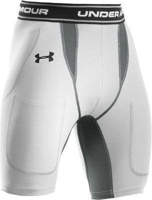 Under Armour Men's Six Pocket White Football Girdle