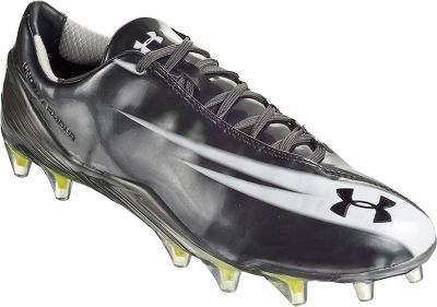 Under Armour Blur Blk/Wht Low Molded Football Cleat