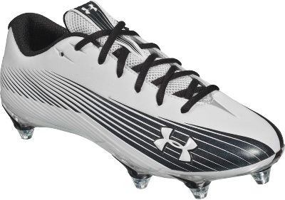 Under Armour Nitro II Wht/Blk Low Detach Football Cleat