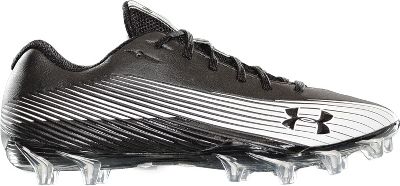 Under Armour Nitro II Blk/Wht Low Molded Football Cleat