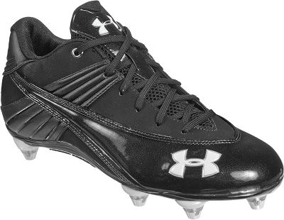 Under Armour Surge Blk/Blk 5/8 Detach Football Cleat
