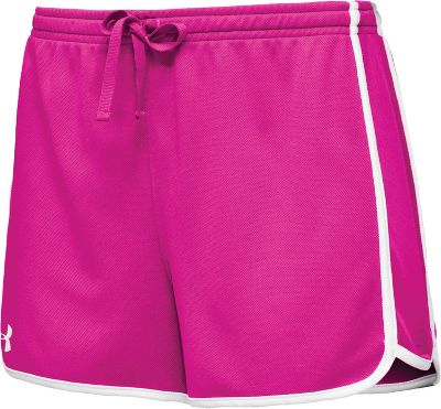 Under Armour Women's Pink Team Victory Logo Short