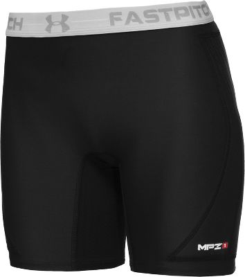 Under Armour Women`s Black Shield Sliding Short