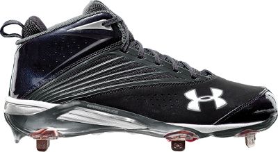 Under Armour Men's Heater III Mid Metal Baseball Cleats