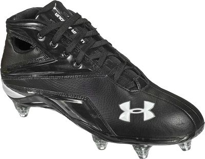 Under Armour Run-N-Gun Blk/Blk Mid Detach Cleat