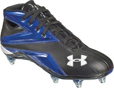 Under Armour Run-N-Gun Blk/Roy Mid Detach Cleat