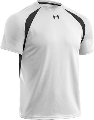 Under Armour Men's Clutch White Short Sleeve Shirt