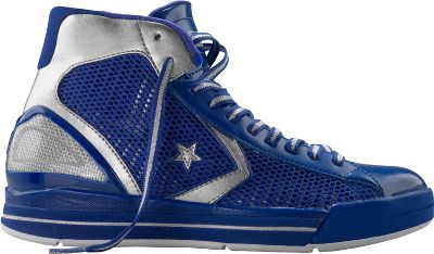 Converse Men's Star Player EVO Navy/Silver Basketball Shoe