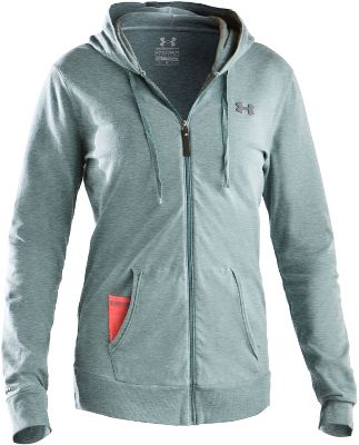 Under Armour Womens Charged Cotton Hoodie Extra Small Gray Baseball Outerwear