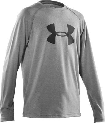 Under Armour Youth Big Logo Tech Long Sleeve T-Shirt