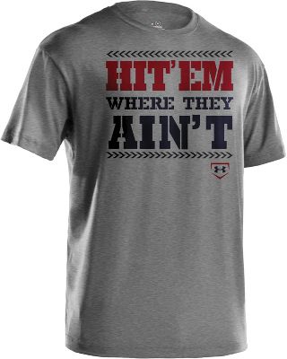 Under Armour Men's "Hit 'Em" Baseball T-Shirt