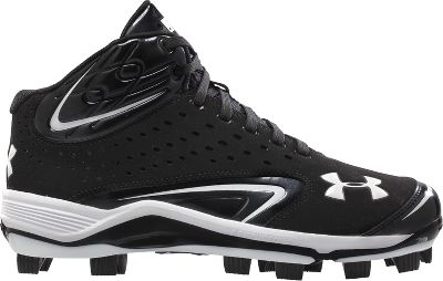 Under Armour Youth Yard III Mid TPC Baseball Cleats Molded Baseball Cleats