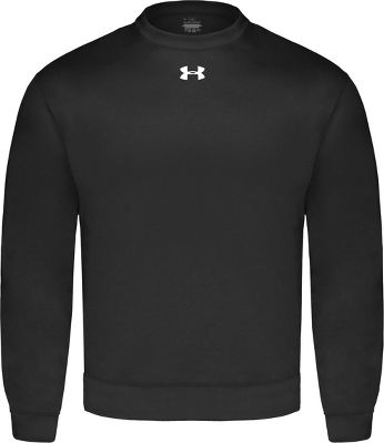 Under Armour Mens Fleece Team Crew Sweater Baseball Outerwear