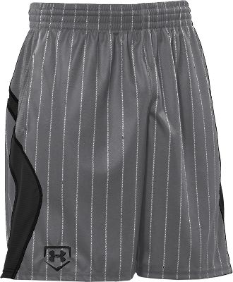 Under Armour Youth Cage-To-Game Pinstripe Shorts