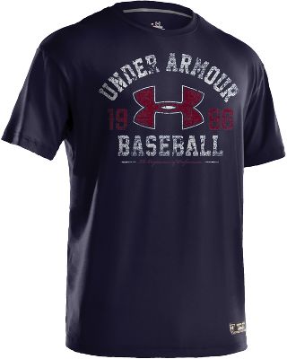 Under Armour Youth Distressed Baseball Graphic T-Shirt