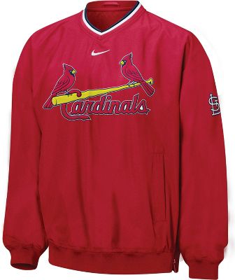 Nike Men's MLB Cardinals Ace Windshirt Pullover