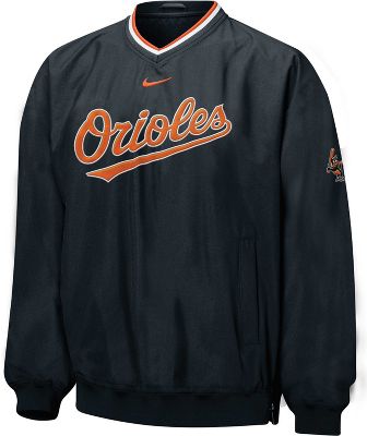 Nike Men's MLB Orioles Ace Windshirt Pullover