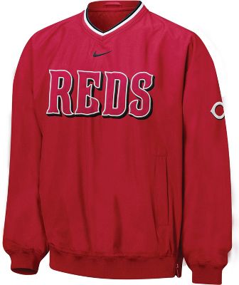 Nike Men's MLB Reds Ace Windshirt Pullover