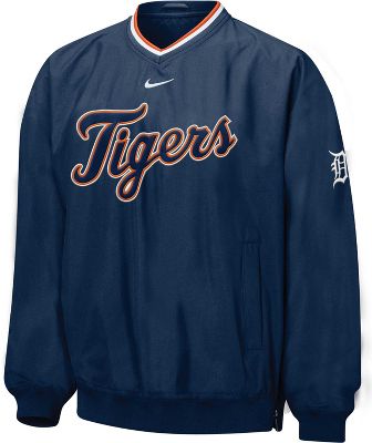 Nike Men's MLB Tigers Ace Windshirt Pullover
