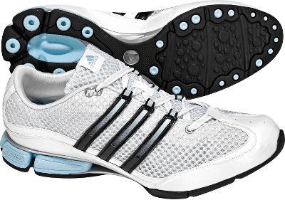 Adidas Women's Jhana Wht/Lt. Blue Running Shoe