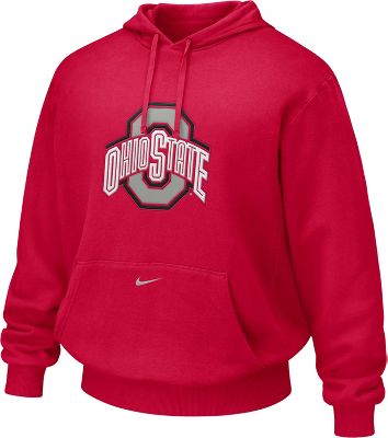 Nike Men`s NCAA Classic Ohio St. Logo Hoodie