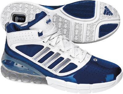 Baseball - Adidas Men's Rapid Bounce Royal/White Basketball Shoe - Basketball Footwear - Basketball Shoes, Court Shoes