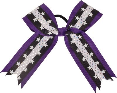 Powerbows Large 3-color Star Pattern Cheer Bow