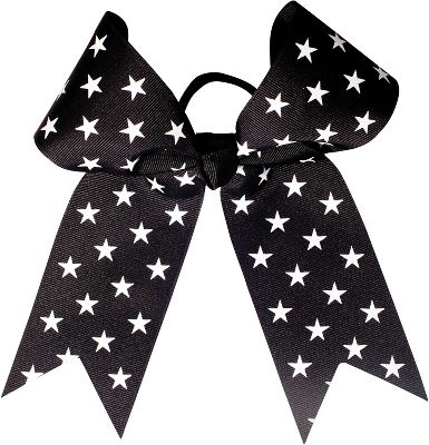 Powerbows Large Basic Stars Pattern Cheer Bow