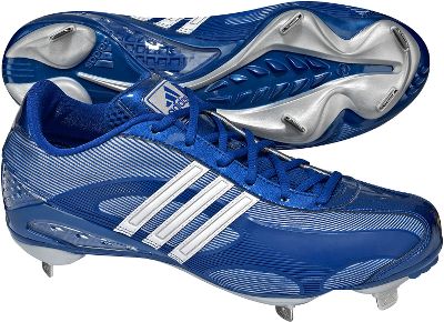 Baseball - Adidas Men's Phenom Lightning Royal Metal Baseball Cleat - Metal Softball Cleats