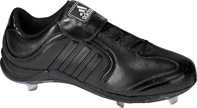 Baseball - Adidas Men's Excelsior Blk/Blk Low Metal Baseball Cleats - Metal Baseball Cleats