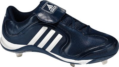 Adidas Men's Excelsior Nav/Wht Low Metal Baseball Cleats