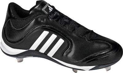 Adidas Men's Excelsior Blk/Wht Mid Metal Baseball Cleats