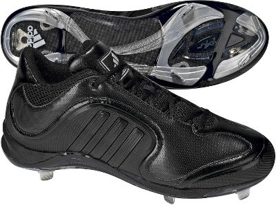 Adidas Men's Excelsior Blk/Blk Mid Metal Baseball Cleats