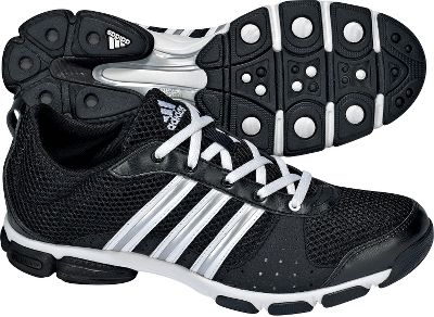Baseball - Adidas Alexia Black/Silver Women's Running Shoe -
